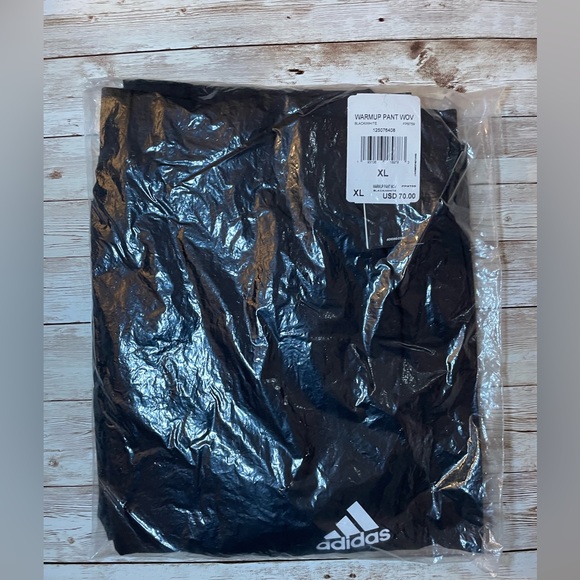 🆕 RESERVED adidas Women’s Under the Lights Woven Pants Bottoms Black XL 16-18 - Picture 7 of 11